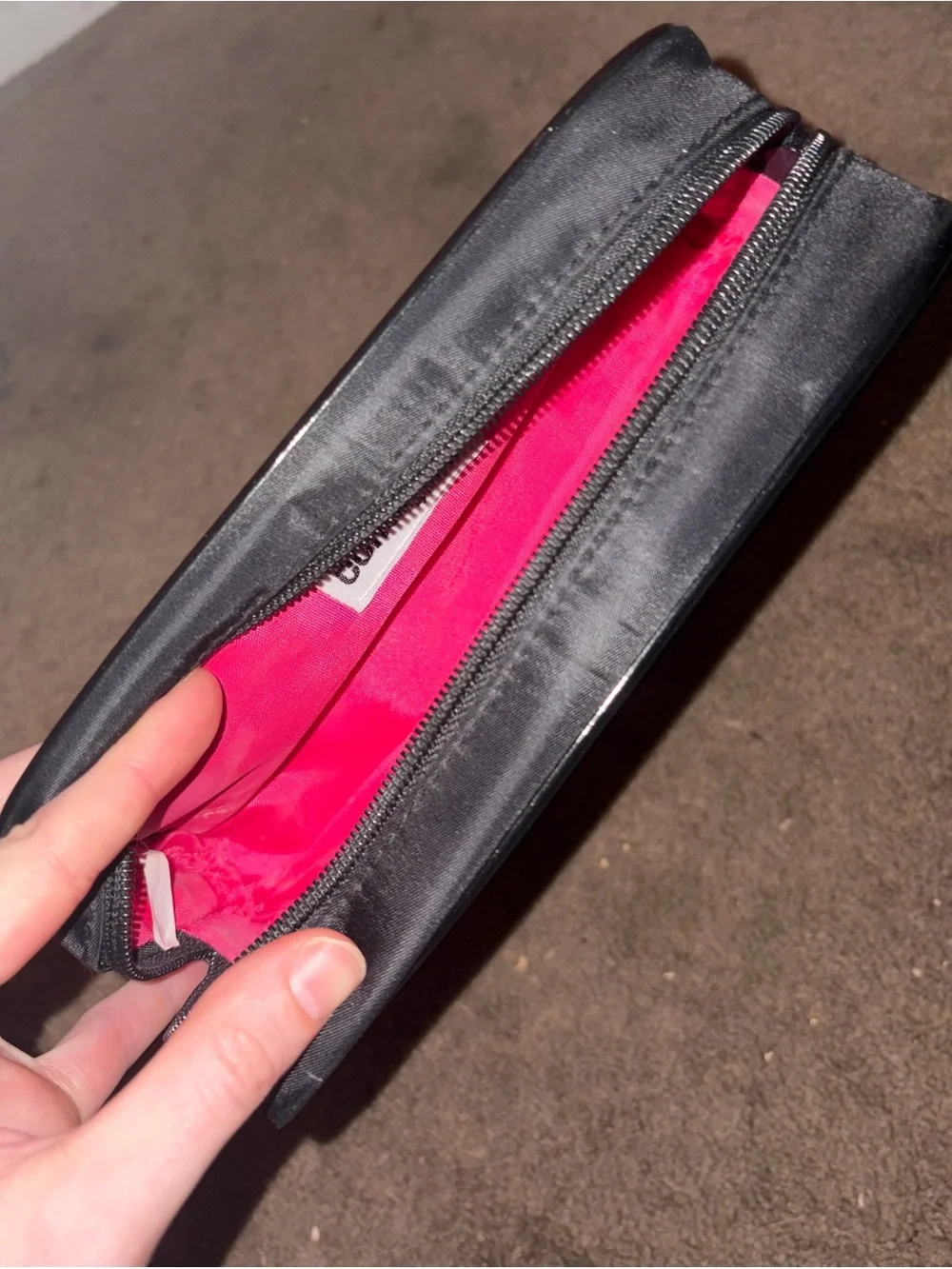 Black makeup case
